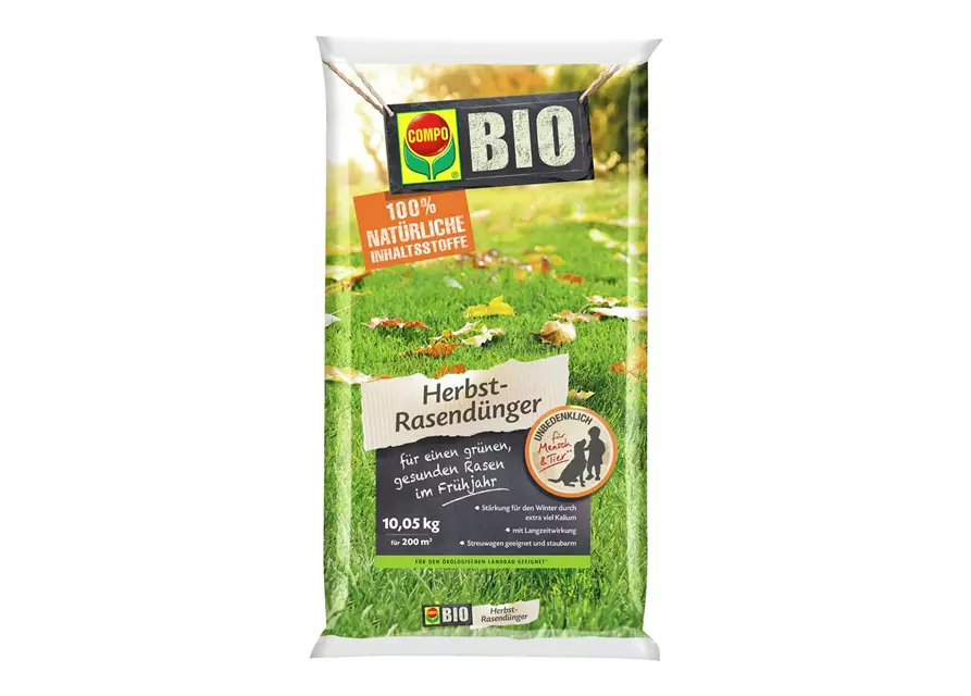 Compo Bio Herbst Rasendünger 10,05kg