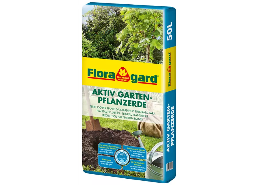 Floragard Aktiv-Gartenpflanzerde 
