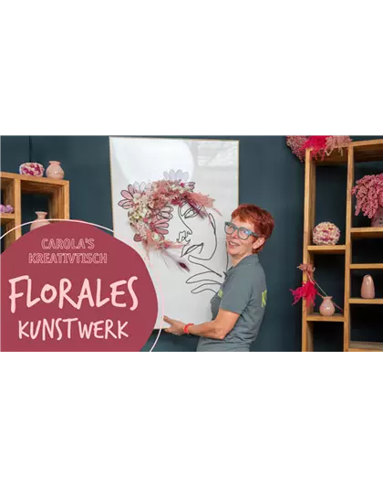 Florales Kunstwerk Youtube