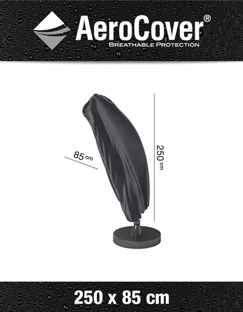 Aerocover Schutzhülle für Ampelschirm 250x85 cm