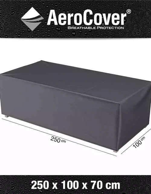 Aerocover Schutzhülle für Loungebank 250x100xH70 cm