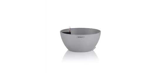 LECHUZA Pflanzschale CUBETO Stone 30 , Komplettset mit Bewässerungssystem