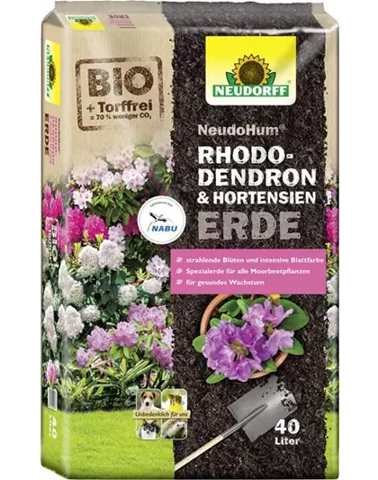 Rhododendron+Hortensienerde