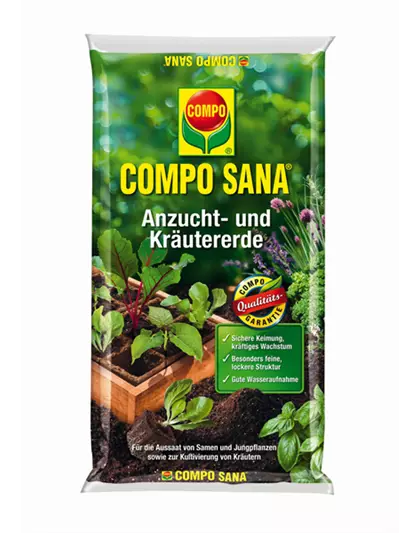 Compo Sana Anzucht- und Kräutererde 