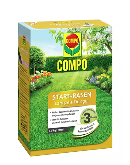 Compo Start-Rasen Langzeit-Dünger 