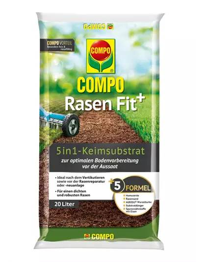Compo Rasen Fit+ 5in1 Keimsubstrat 