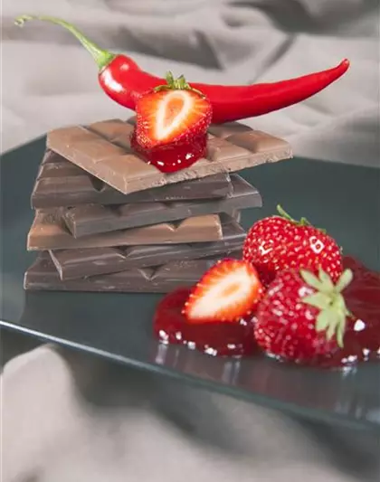 Blumige Schokolade als Do-it-yourself-Projekt