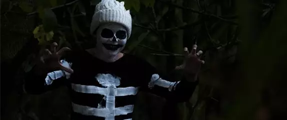 Halloween-Kostüm: Skelett