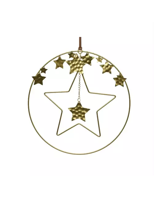 Eisenring mit Sternen