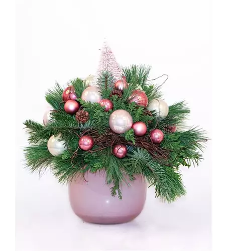 Weihnachtsstrauß "Glitter Christmas"