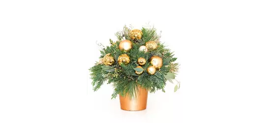Weihnachtsstrauß "Gold Christmas"