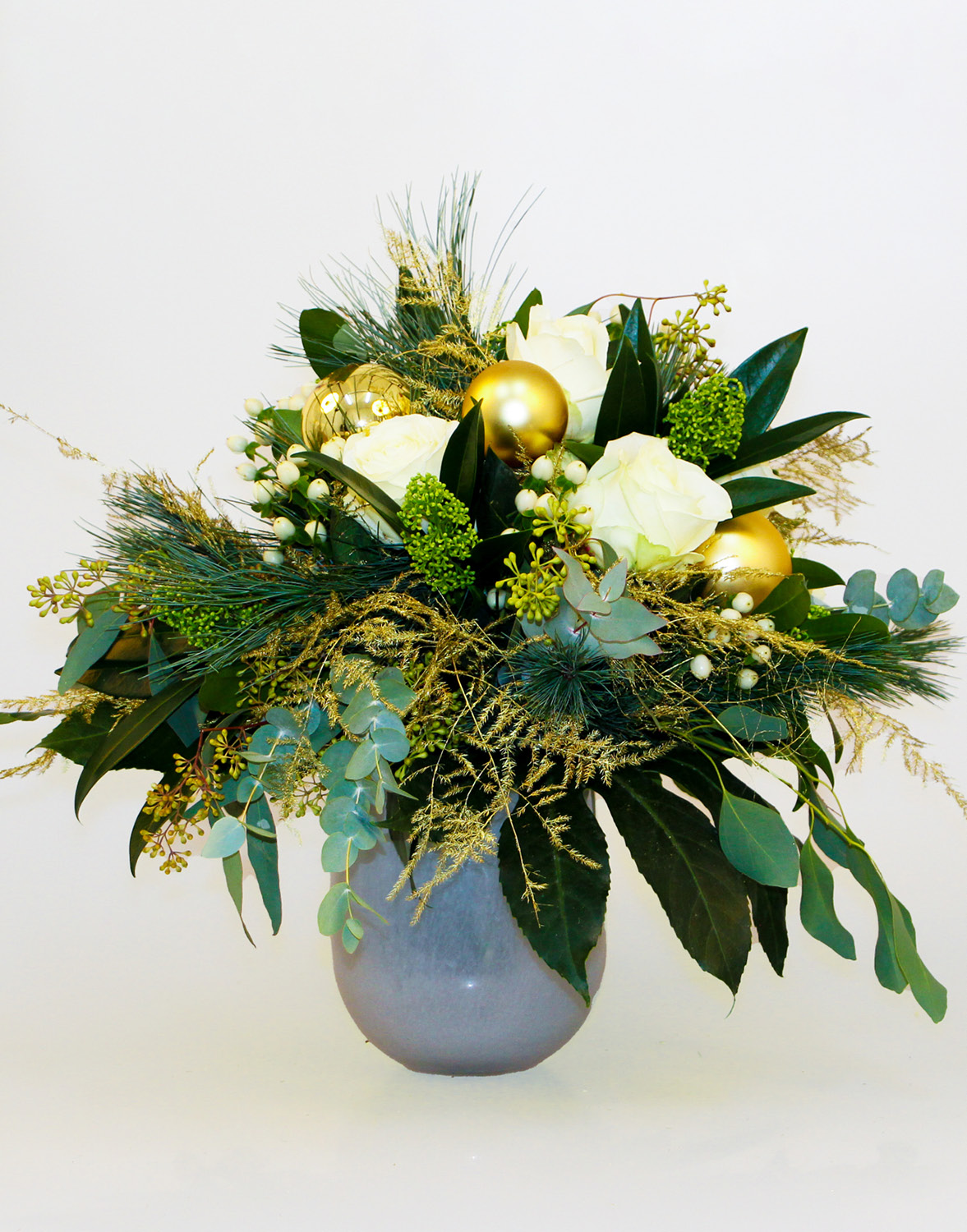 Weihnachtsstrauß "Schneeflöckchen, Weißröckchen"