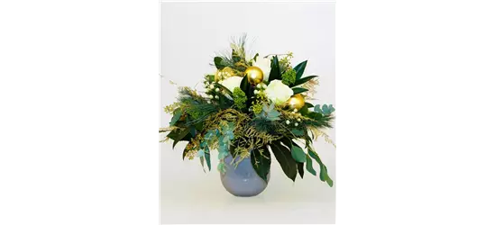 Weihnachtsstrauß "Schneeflöckchen, Weißröckchen"