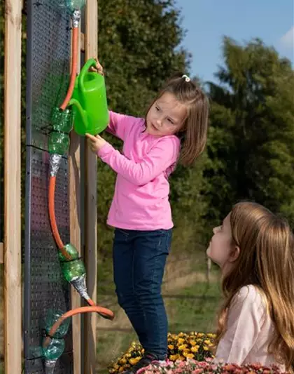 Ein Wasserspiel für den Garten 