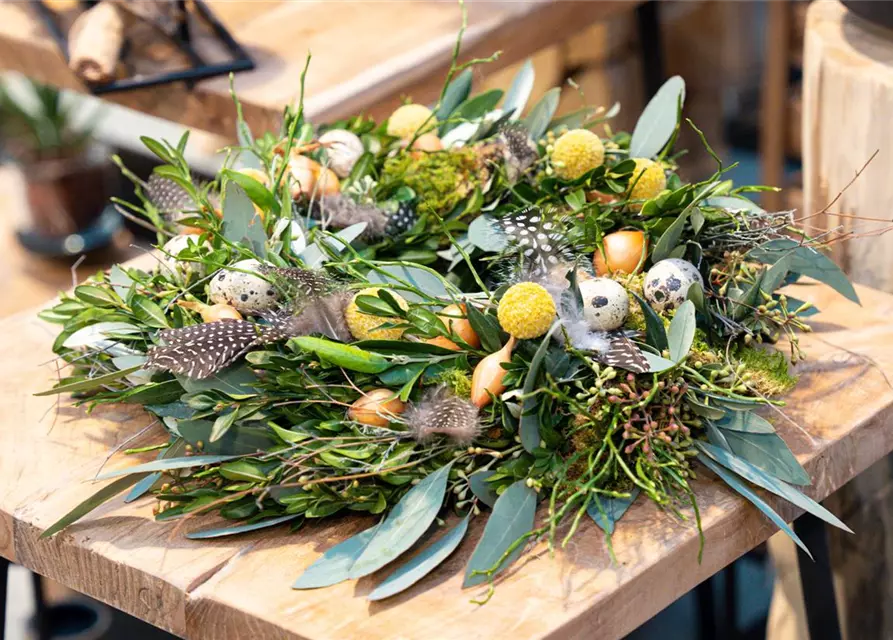 Floristik Workshop Osterkranz