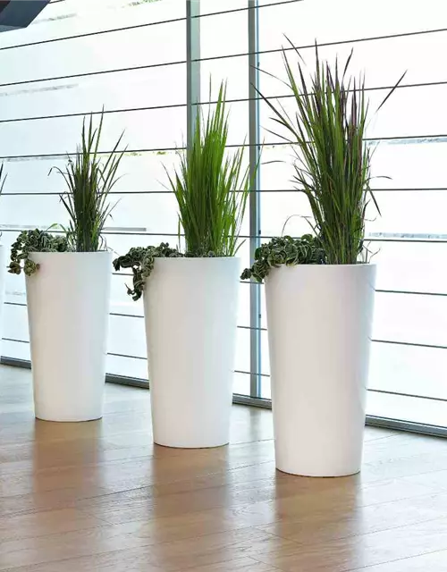 Euro3plast Pflanztopf Ø40cm weiß
