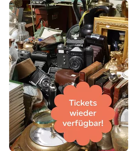 Flohmarkt Verkäufer Ticket 2. Runde