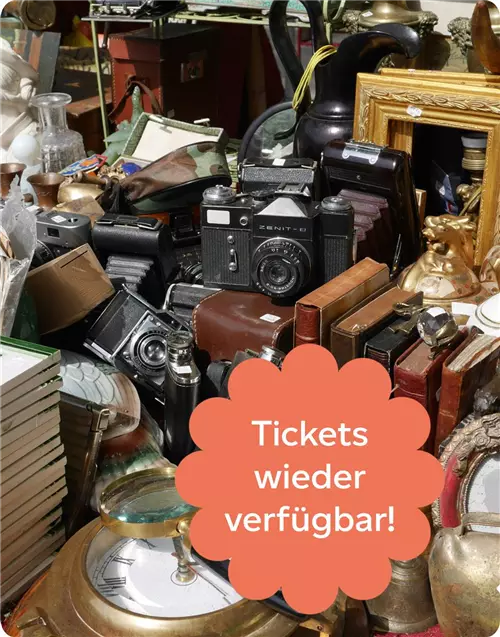 Flohmarkt Verkäufer Ticket 2. Runde