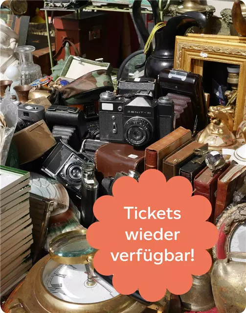Flohmarkt Verkäufer Ticket 2. Runde