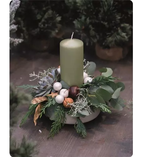 Workshop: Adventsgesteck