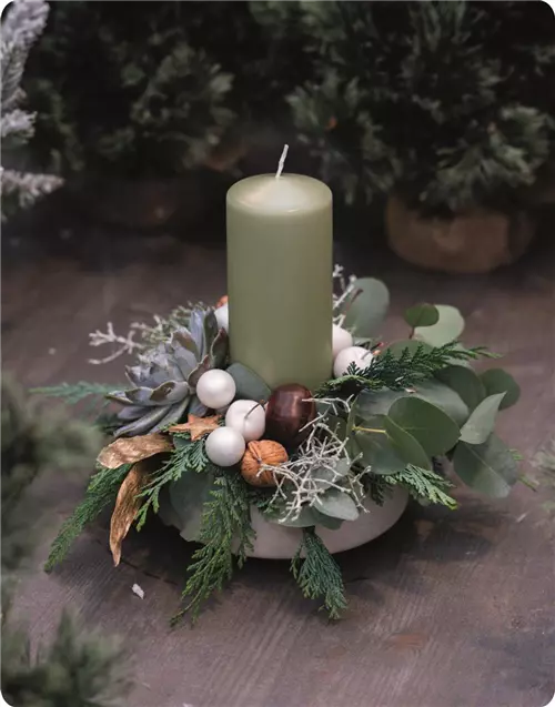 Workshop: Adventsgesteck