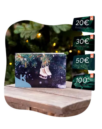 Motiv-Gutschein Schlittschuhe