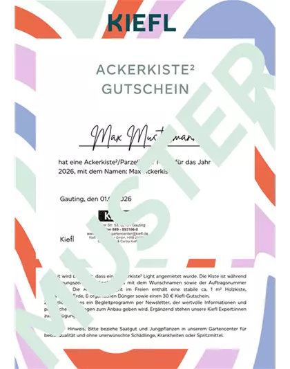 Geschenkoption Ackerkiste