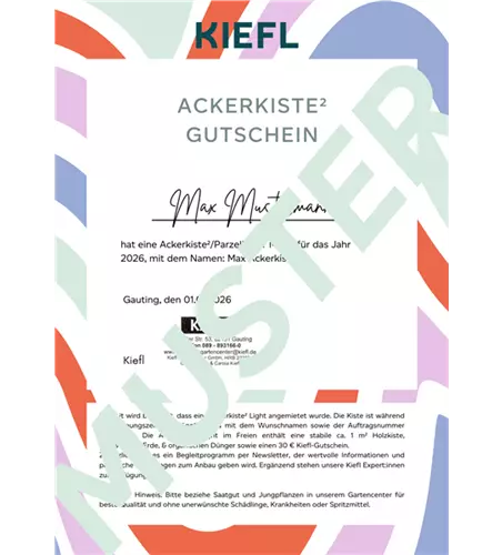 Geschenkoption Ackerkiste