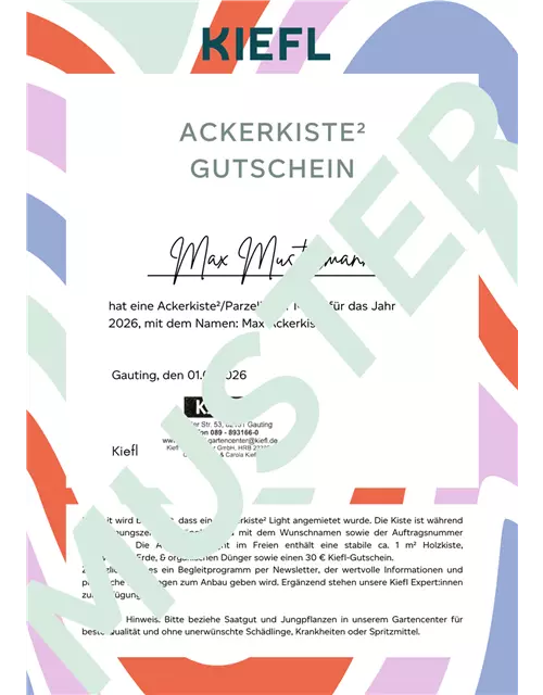 Geschenkoption Ackerkiste