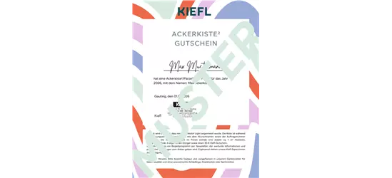 Geschenkoption Ackerkiste