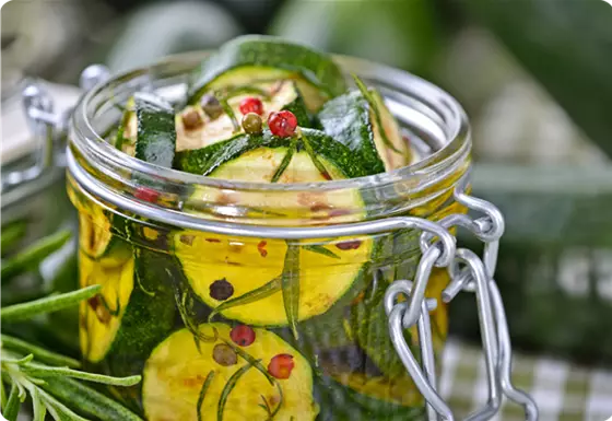 Zucchini einlegen