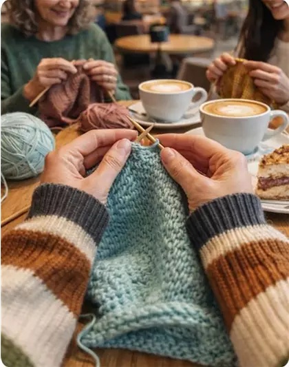 Maschen & Naschen im Café | Jeden Dienstag & Donnerstag