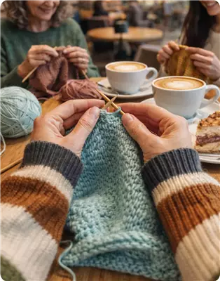 Maschen & Naschen im Café | Jeden Dienstag & Donnerstag