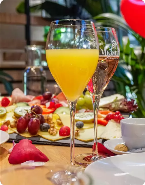 Valentinstag-Frühstück Upgrade