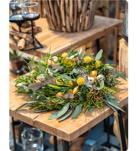 Floristik Workshop Osterkranz