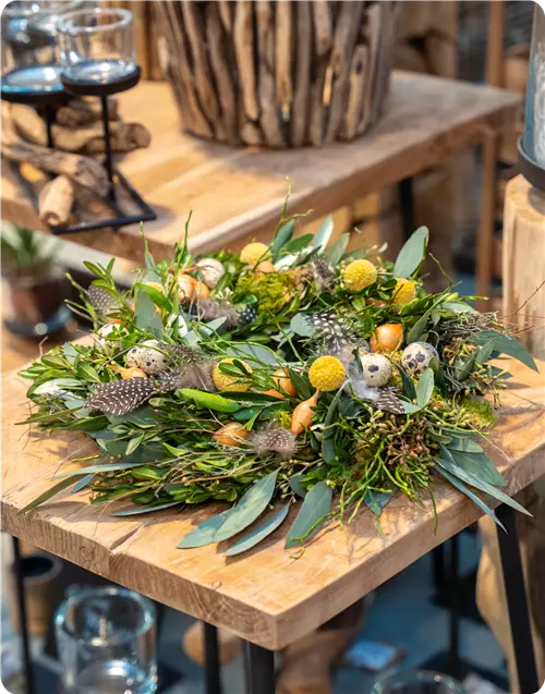 Floristik Workshop Osterkranz