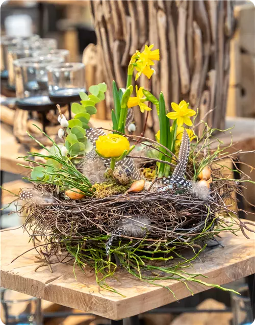 Floristik Workshop Osternest