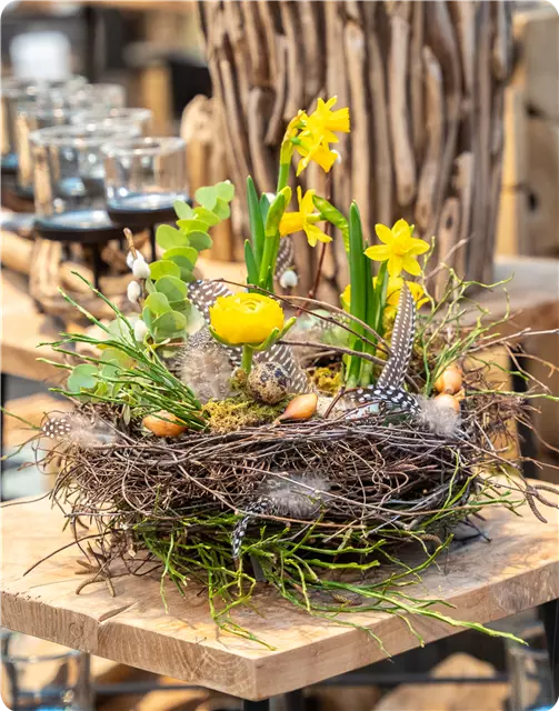 Floristik Workshop Osternest