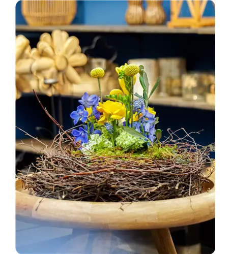 Floristik Workshop Osternest