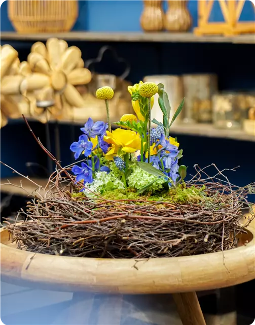 Floristik Workshop Osternest