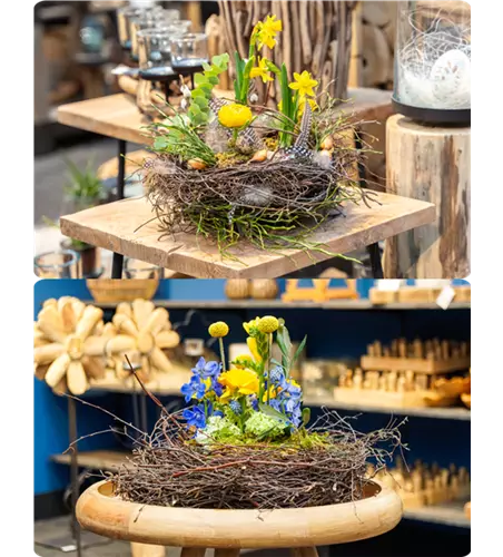 Floristik Workshop Osternest