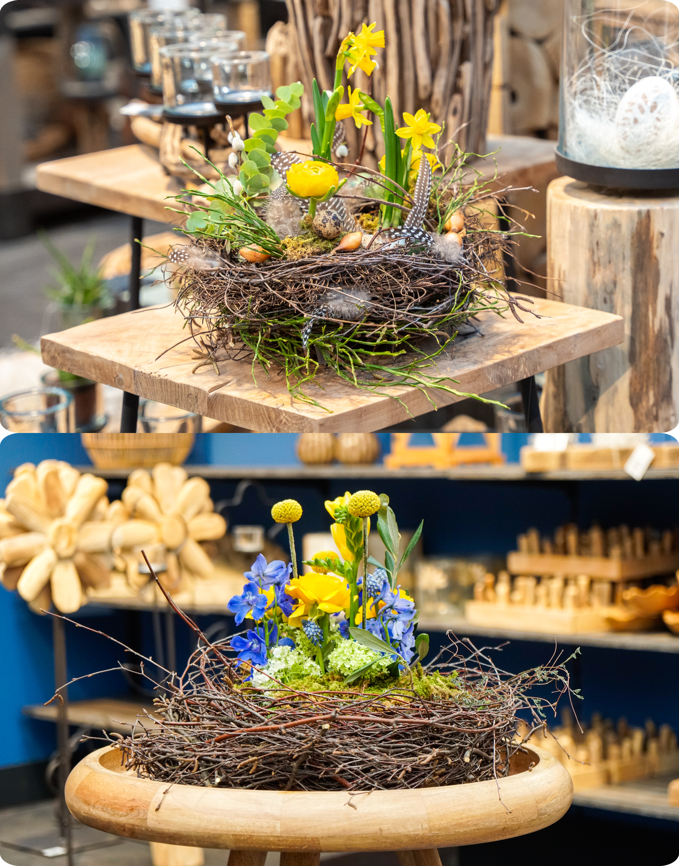 Floristik Workshop Osternest