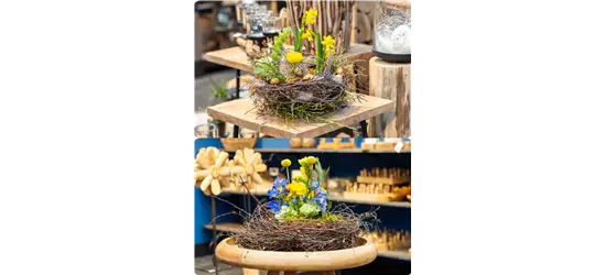 Floristik Workshop Osternest