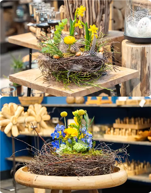 Floristik Workshop Osternest