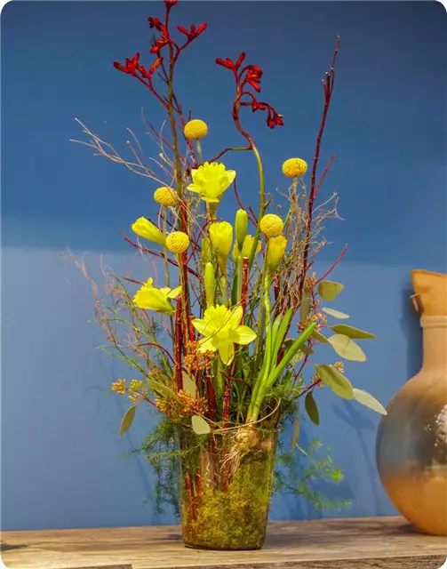 Floristik Workshop Frühlingshaftes Gesteck