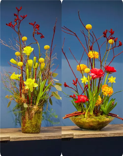 Floristik Workshop Frühlingshaftes Gesteck