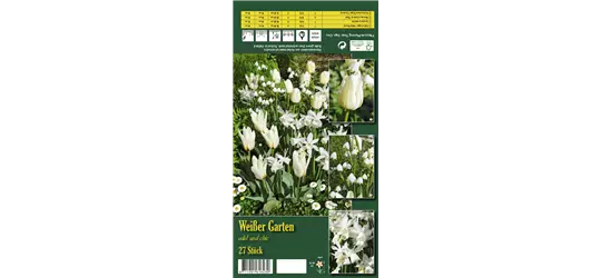 Blumenzwiebelsortiment 'Weißer Garten'