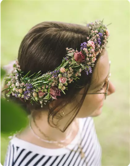 Floristik Workshop Haarkränzchen