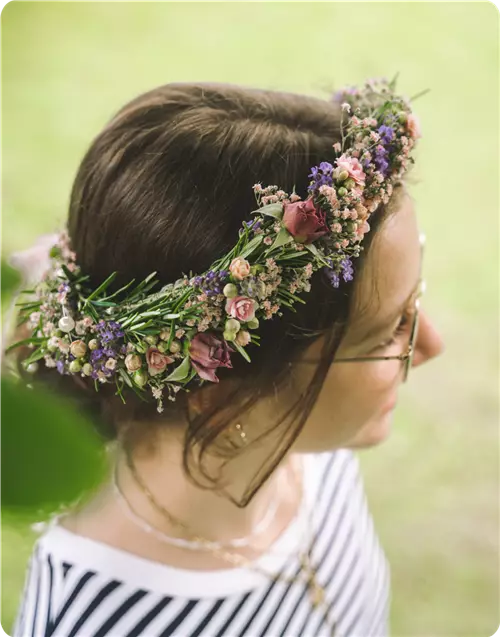 Floristik Workshop Haarkränzchen