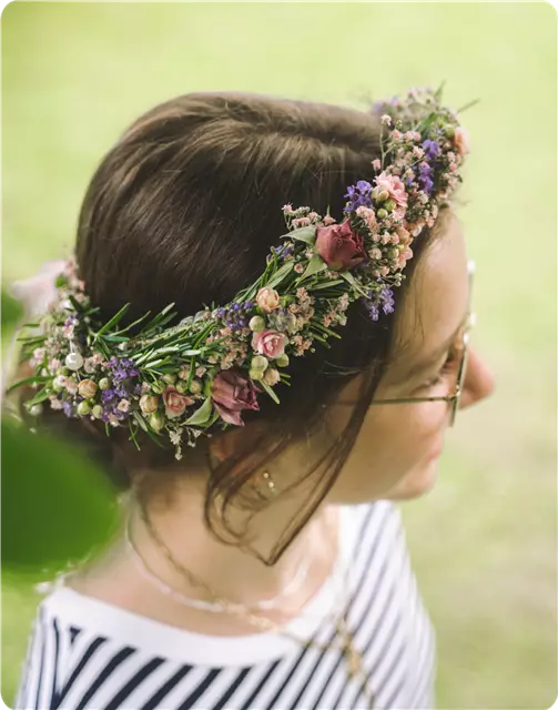 Floristik Workshop Haarkränzchen